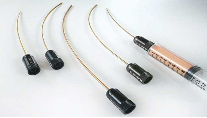 Curved Spoon Tip Injectors